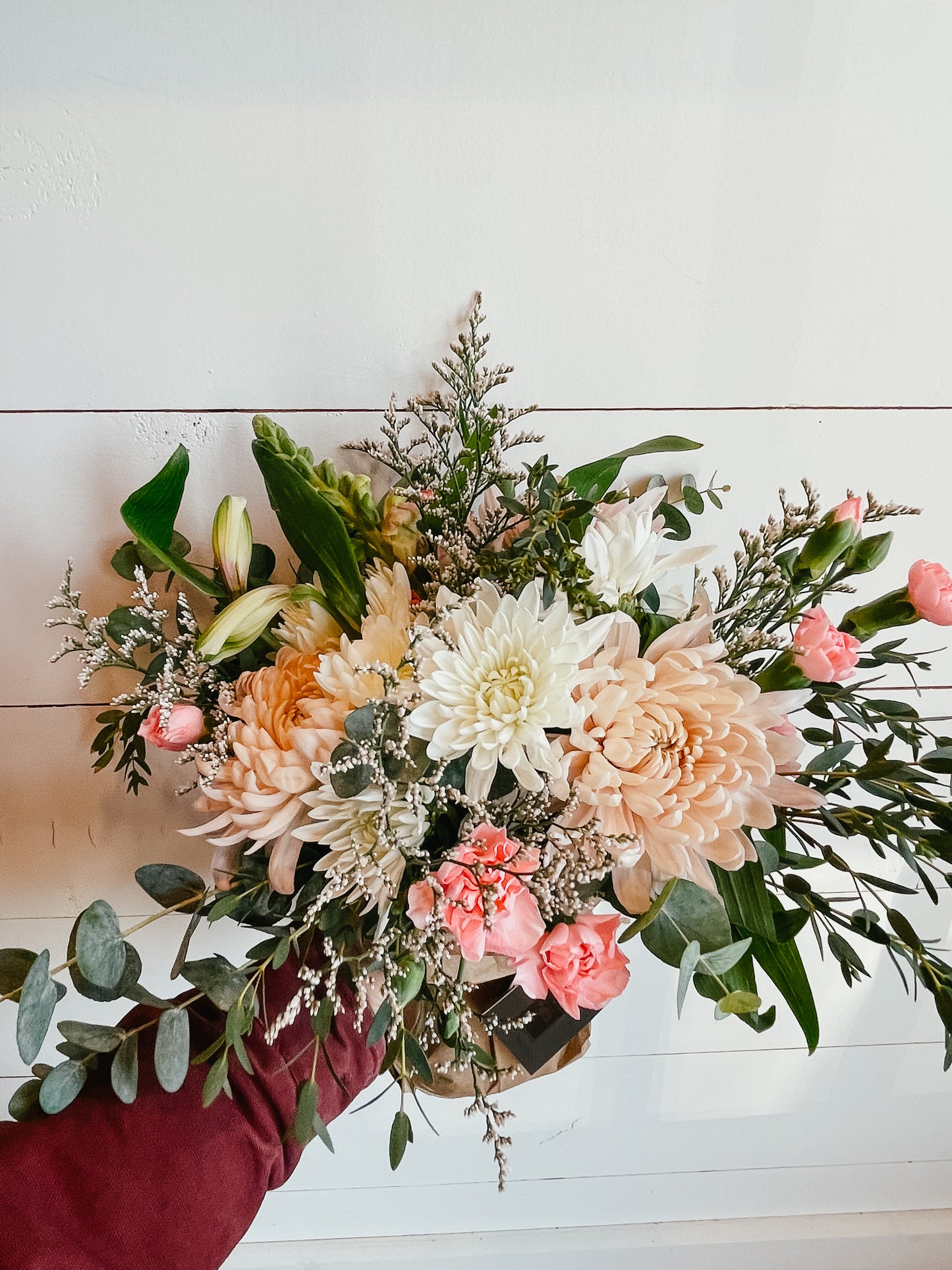 Large Mason Jar Bouquet