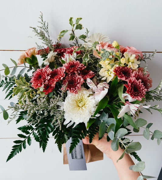Large Mason Jar Bouquet